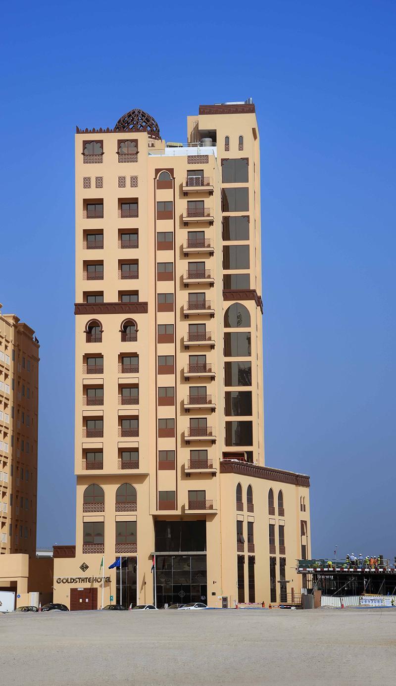 Goldstate Hotel Dubai Exterior foto